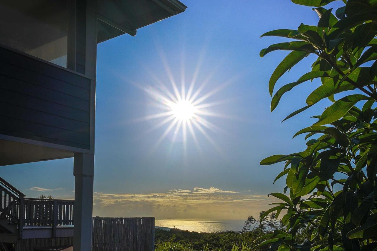 The Aloha Green House Retreat With Ocean Views! Naalehu Bagian luar foto