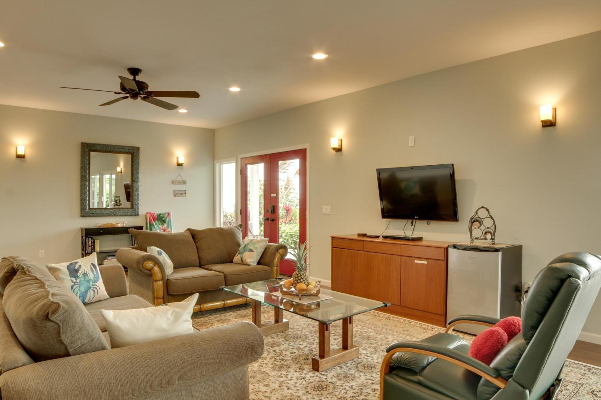 The Aloha Green House Retreat With Ocean Views! Naalehu Bagian luar foto